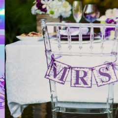 Wedding Colour Schemes: Shades of Purple